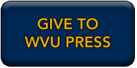 Dark-blue button with gold text reading Give to WVU Press