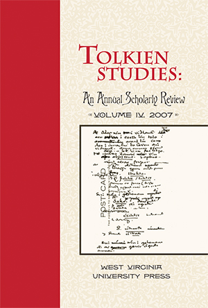 Tolkien Studies Volume 4